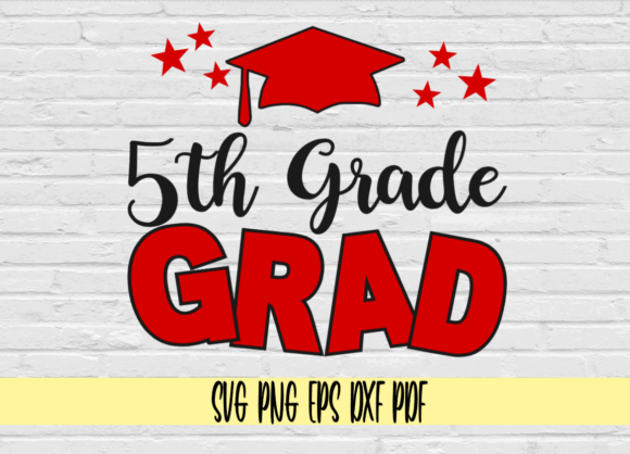 5th Grade Grad Graphics for Crafts Review