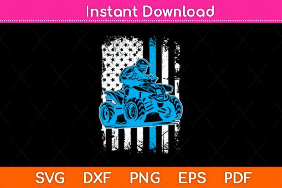 American Flag Quad: Graphics for Crafts