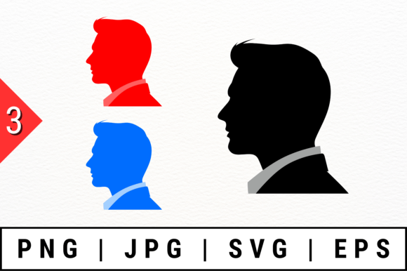Businessman Silhouettes: Graphics for Crafts