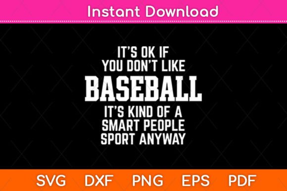 It’s Ok if You Don t Like Baseball: Graphics for Crafts